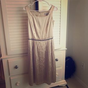 Pleated cocktail dress